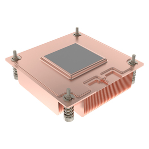 Coolserver V11 CPU Cooler Radiator 25mm Height Cooling <b>Fan</b> Ultra-thin HTPC/ITX All-in-one for LGA1700 Case Radiato - Product Image 5