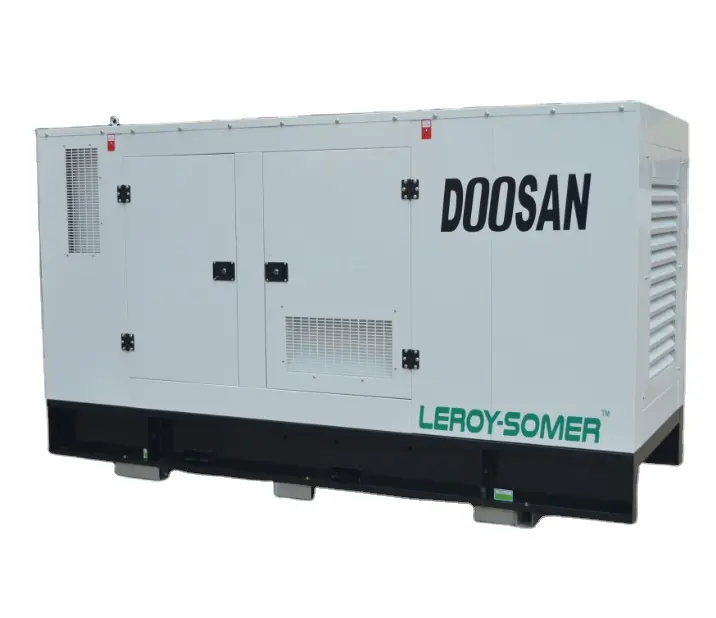 200kW अतिरिक्त डीजल जनरेटर सेट DOOSAN इंजन द्वारा संचालित