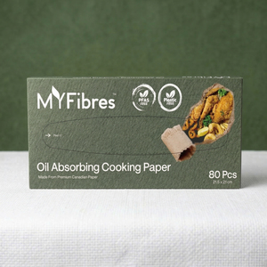 Papier absorbant l'huile jetable pour cuisine, plié, 21cmx21cm, 50 pièces, papier tempura de qualité alimentaire - Product Image 4