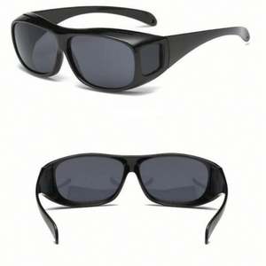 Gafas de Visión Nocturna Unisex con Logotipo Personalizado, Lentes Amarillas para Conducir de Noche, Gafas de Sol Polarizadas con Visión Nocturna para Hombre - Product Image 5