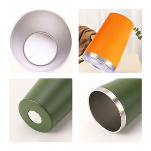 Gobelet isotherme en acier inoxydable avec logo personnalisé, 8 oz et 12 oz, vente en gros, pour café, lait, enfants, avec couvercle - Product Image 2