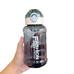 แก้วน้ำพีซีความจุขนาดใหญ่ ทนความร้อนสูง พกพาสะดวก พร้อมฟิลเตอร์กรองชา ฝาปิดแบบกดปุ่ม ดีไซน์สร้างสรรค์ ป้องกันการตกกระแทก เหมาะสำหรับกิจกรรมกลางแจ้งและออกกำลังกาย - Product Image 5