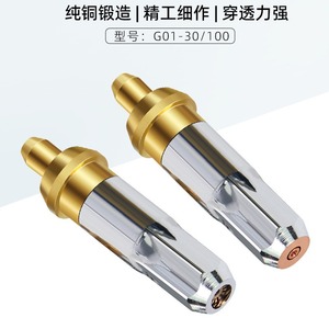 G01-30/100 Torch Nozzle Acetylene Propane Gas Cutting Jet Suction Type High Accuracy - Product Image 1