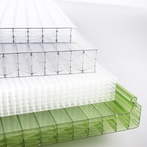 Lámina de <span class=keywords><strong>Policarbonato</strong></span> Hueca Resistente y Resistente al Fuego con Bloqueo en U y Protección UV en <span class=keywords><strong>Venta</strong></span> - Product Image 5