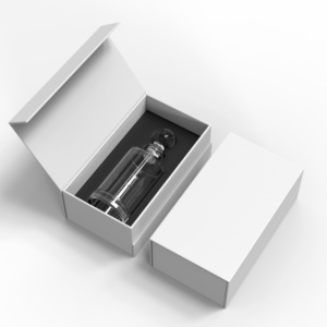Logotipo personalizado exquisito hecho a mano en <span class=keywords><strong>forma</strong></span> de <span class=keywords><strong>libro</strong></span> embalaje cosmético cartón papel perfume <span class=keywords><strong>caja</strong></span> de regalo cajas de perfume de fragancia vacías - Product Image 2