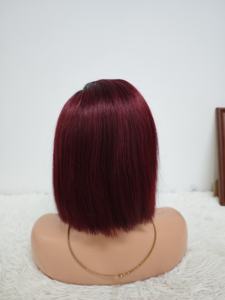 Promoción Letsfly 36$ Pelucas Bob con Cierre de Encaje 5x5 SDD de Doble Trama, Cabello Vietnamita 12A con Reflejos, Pelucas de Cabello Humano 100% - Product Image 3