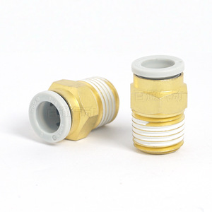 Nuevo Conector Endotraqueal SMC KQ2H04/06-M5A/KQ2H08/10/12-01/02AS/03AS para Maquinaria Industrial, Rosca Externa de Paso Directo - Product Image 2