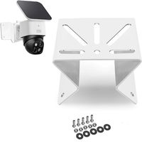 Supports d'angle muraux en acier inoxydable pour caméras de surveillance extérieures (compatible PTZ) – Accessoires de sécurité populaires
