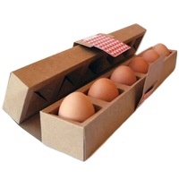 Customized Corrugated Paper Laminated Cardboard <strong>Box</strong> Food Grade 10/30 <strong>Eggs</strong> Packaging Foam Protection CMYK/Pantone Printing - Product Image 3