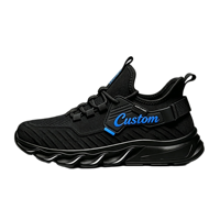 Chaussures de sport pour hommes, baskets en tissu tissé, semelle épaisse, chaussures de fitness d'extérieur, toutes saisons, séchage rapide, respirantes, baskets décontractées pour la course à pied
