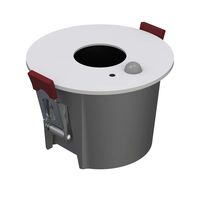 Lampu Sensor Led koridor balkon antisilau Sensor tubuh manusia tersembunyi sorot 8-12w IP65 kualitas tinggi Aluminium LED Downlight