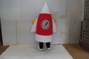 Venta al por mayor Halloween Rocket mascota disfraz diseño personalizado adulto Rocker mascota para la venta - Product Image 3