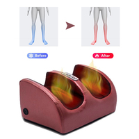 Masseur de pieds électrique vente en gros masseur de pieds vibrant prix bon marché circulation sanguine infrarouge physiothérapie contrôle de la synchronisation