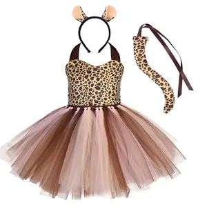 <span class=keywords><strong>Disfraz</strong></span> de Animal para Halloween para Niñas, <span class=keywords><strong>Disfraz</strong></span> de Animales del Bosque, Vacas, Tigres, Jirafas, Leopardo, Cebra, Vestidos de Tutú para Actuaciones de Danza - Product Image 4
