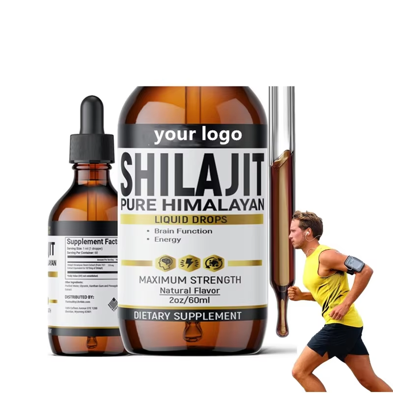 OEM/ODM Shilajit, капли, пищевые добавки, Спортивные Пищевые Добавки, богатые Гималайским шиладжит
