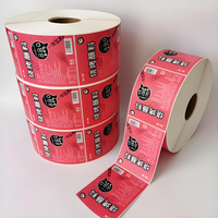 Impression de rouleaux d'autocollants adhésifs personnalisés professionnels pour remerciements, étiquettes personnalisées pour entreprises, imperméables, formes variées, impression offset