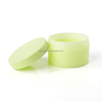7oz vide en gros grand pot de crème de gommage transparent en plastique PP, emballage de conteneur de pot de beurre corporel avec marque privée