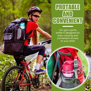 Nouvelle bouteille en plastique minimaliste de 550 ml pour étudiants, avec bouchon à clapet, portable, écologique, anti-corrosion, pour boisson directe en extérieur - Product Image 5