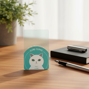 <span class=keywords><strong>บัตร</strong></span>ธุรกิจพีวีซีใสแบบฝ้าคุณภาพสูง รองรับ RFID/NFC กันน้ำ สำหรับการส่งเสริมการขาย - Product Image 1