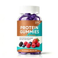 Gummies Protéinés aux Baies Mixtes – Formule de Soutien Quotidien au Bien-être – 60 Unités 180g – Vente en Gros – Marque Privée OEM