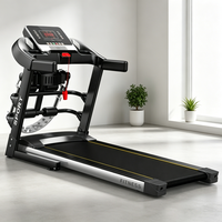 Tapis de course électrique portable pliable pour la maison et la salle de sport, avec contrôle par application intelligente, faible bruit et écran LED