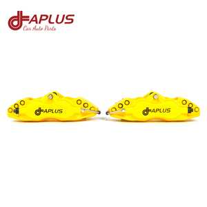 APLUS Yellow 4-Piston <b>Brake</b> Calipers AP9200 Style Retrofit Upgrade Performance Braking <b>System</b> - Product Image 2