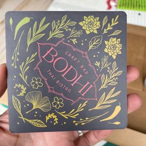 Posavasos de Papel Desechables Ecológicos, Gruesos, Absorbentes, No Tóxicos, de Secado Rápido, en Forma Cuadrada, para Restaurantes - Product Image 5