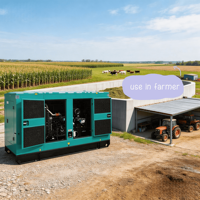 Generador Diésel de la Marca Cummings, 50kw 100 KW 120 Kva, Silencioso, Arranque Eléctrico, 50/60Hz