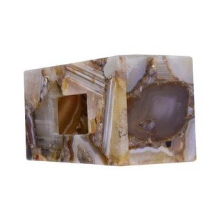 Elegant Natural Marble <b>Box</b> Luxury Storage Container <b>with</b> <b>Lid</b> for Jewelry Accessories Home Office Hotel Spa and Interior <b>Decor</b> - Product Image 1