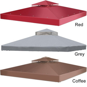 Ngoài trời <span class=keywords><strong>10x10</strong></span> mềm hàng đầu Patio <span class=keywords><strong>gazebo</strong></span> tán thay thế bìa cho vườn cho sân sau sử dụng - Product Image 5