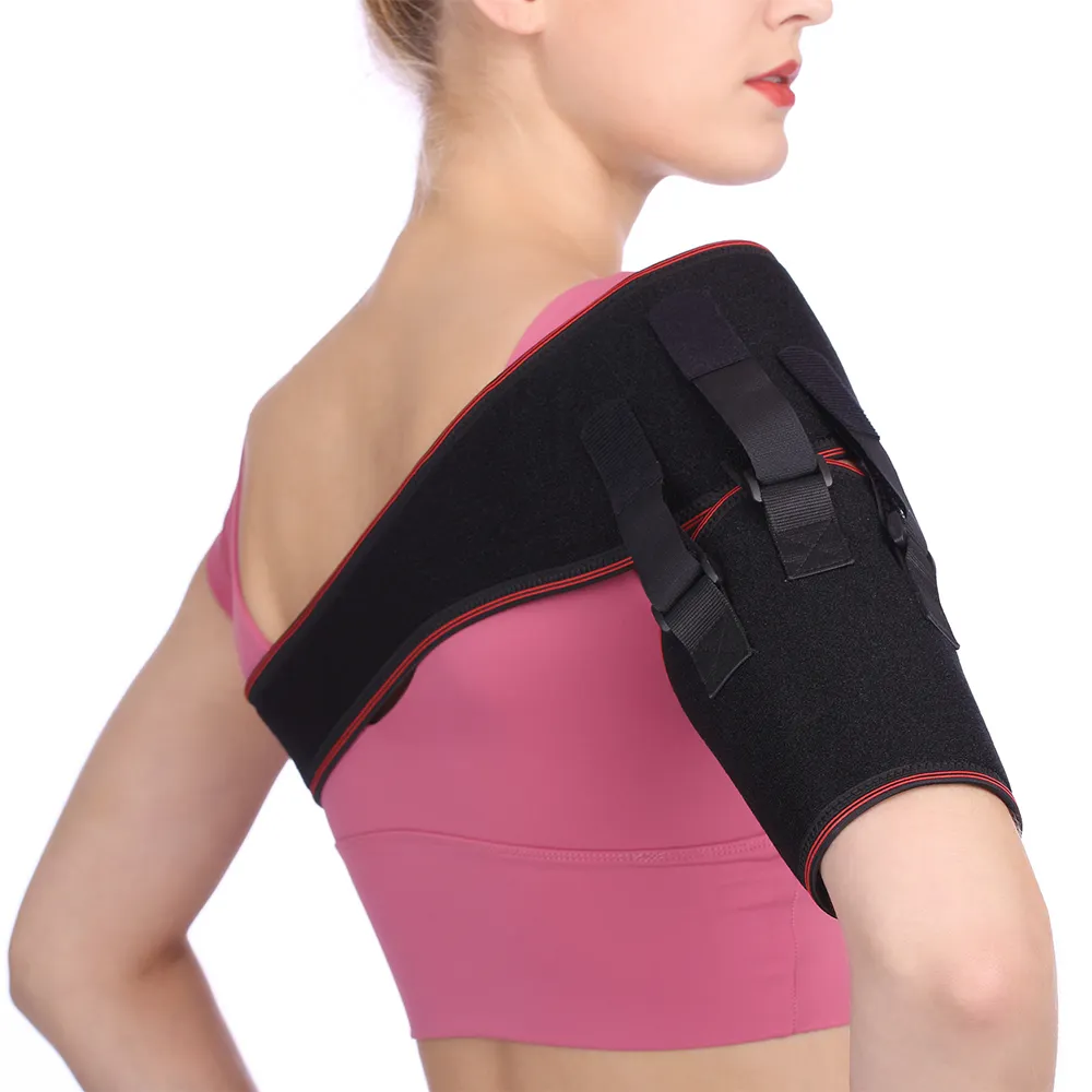 Verstelbare Soporte De Hombro Compressie Schouder Brace Ondersteuning Attelle Depaule Voor Gescheurde Rotator Cuff, Ac Gewrichtspijn, Tendinitis