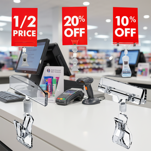 Warehouse POP Clips Shelf Tag Holder Label Holder POP Clips Price Holder - Product Image 3