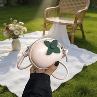 Sacs à bandoulière Apple tendance pour femmes, petits sacs à main légers et portables, mini sacs bandoulière décontractés pour filles, sacs à main en PU, porte-monnaie