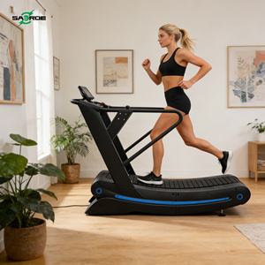 Tapis de course SAERDE Cardio Fitness Curve, machine de course sans moteur, non électrique, pour usage commercial - Product Image 1