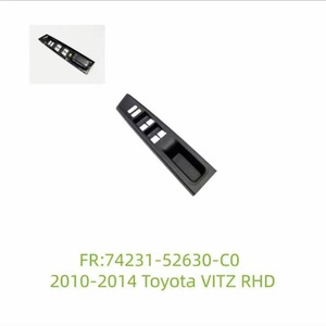 QSF 74272-52220-C0 74271-52230-C0 74232-52570-C0 74231-52630-C0 para <span class=keywords><strong>Toyota</strong></span> Vitz <span class=keywords><strong>Yaris</strong></span> 10-14 Par de paneles superiores del reposabrazos trasero - Product Image 5