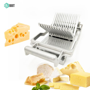 Stainless Steel Wire Cutting Board Cheese <strong>Slicer</strong> 10Mm/20Mm <strong>Manual</strong> Ham Cheese <strong>Bread</strong> Toast Food <strong>Slicer</strong> - Product Image 1