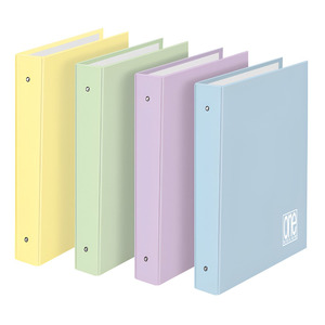 แฟ้มห่วงสีเดียว 26x32 ซม. A4 สีพาสเทล คละสี - Product Image 1
