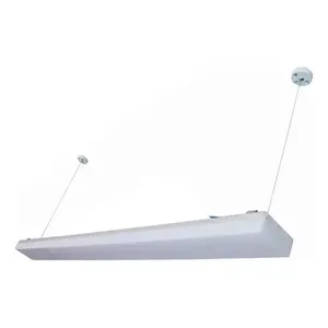 54W Minimalistische Aluminium Lineaire Led Hanglamp 118 Cm 4000K Kleurtemperatuur Rechthoek Vorm Nordic Modern Eigentijds Rustiek - Product Image 5