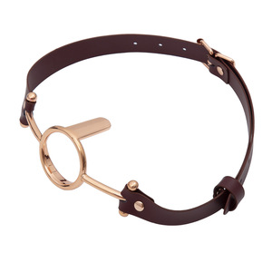 HM Masque Bouche Ouverte Gag En Acier Inoxydable Bouche Gag Sex Toy Bouche Gag Avec Abaisse-<span class=keywords><strong>Langue</strong></span> - Product Image 2
