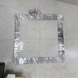 Élément chauffant en feuille d'aluminium en gros, taille personnalisée, alimentation électrique, <span class=keywords><strong>pour</strong></span> dégivrage, rééducation médicale, lit <span class=keywords><strong>pour</strong></span> animaux <span class=keywords><strong>de</strong></span> compagnie - Product Image 2
