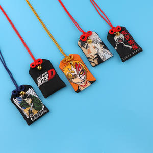 47 estilos mixtos Anime Girls Demon Slayer Sachet gracias regalo Kuluomi colgante seguro bendición bolsa lindo amuleto guardia bolsa fragante - Product Image 4