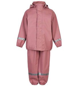BSCI Manteau <span class=keywords><strong>de</strong></span> <span class=keywords><strong>pluie</strong></span> personnalisé en PU recyclé pour bébés, garçons et filles, veste et salopette <span class=keywords><strong>pantalon</strong></span> imperméable pour enfants, ensemble <span class=keywords><strong>de</strong></span> 2 pièces <span class=keywords><strong>de</strong></span> combinaison <span class=keywords><strong>de</strong></span> <span class=keywords><strong>pluie</strong></span> <span class=keywords><strong>de</strong></span> base - Product Image 1