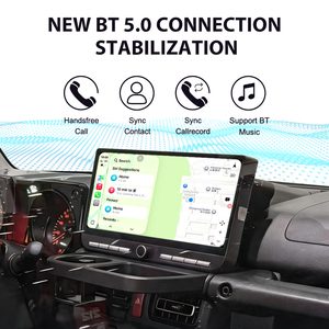 Écran ZWNAV 12,6 pouces pour <span class=keywords><strong>Suzuki</strong></span> Jimny 2019-2025, autoradio Android 14, lecteur DVD, navigation, unité centrale, <span class=keywords><strong>Apple</strong></span> <span class=keywords><strong>CarPlay</strong></span> sans fil - Product Image 4