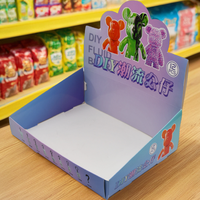 Boîte de présentation en carton rigide blanc de taille personnalisable, avec laminage mat, revêtement UV, impression sur papier d'art pour l'emballage de poupées
