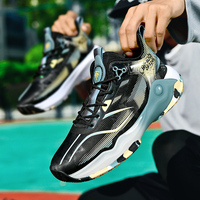 Chaussures de sport antidérapantes pour la course à pied, chaussures de basketball pour hommes, tendance et entraînement, vente en gros du fabricant