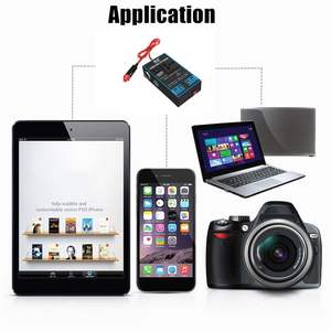 Convertidores de Corriente para Automóvil, Inversor de Corriente para Automóvil de 5 V a 220 V, Adaptador de Corriente Portátil con 4 Puertos USB, Cargador Universal para Automóvil - Product Image 3