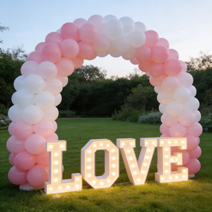 Lettere Giganti Personalizzate 3D, Insegna Luminosa a LED, Lettere Luminose per Matrimoni e Decorazioni per Feste - Product Image 1
