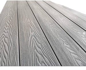 Pavimentazione Ingegnerizzata 3D con Venature del <span class=keywords><strong>Legno</strong></span> in Rilievo, Decking WPC <span class=keywords><strong>per</strong></span> Esterni - Product Image 5