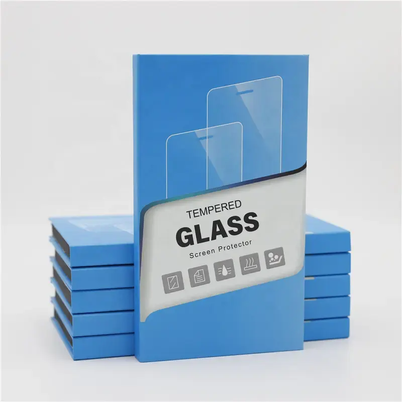नई उत्पाद टेम्पर्ड ग्लास दूसरा स्टीकर बॉक्स स्थापित