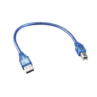 Kabel Printer USB 2.0 a ke B Male, kabel pemindai USB komputer kecepatan tinggi